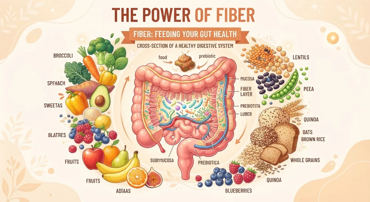 Dietary Fiber's Role in Gut and Immune Health