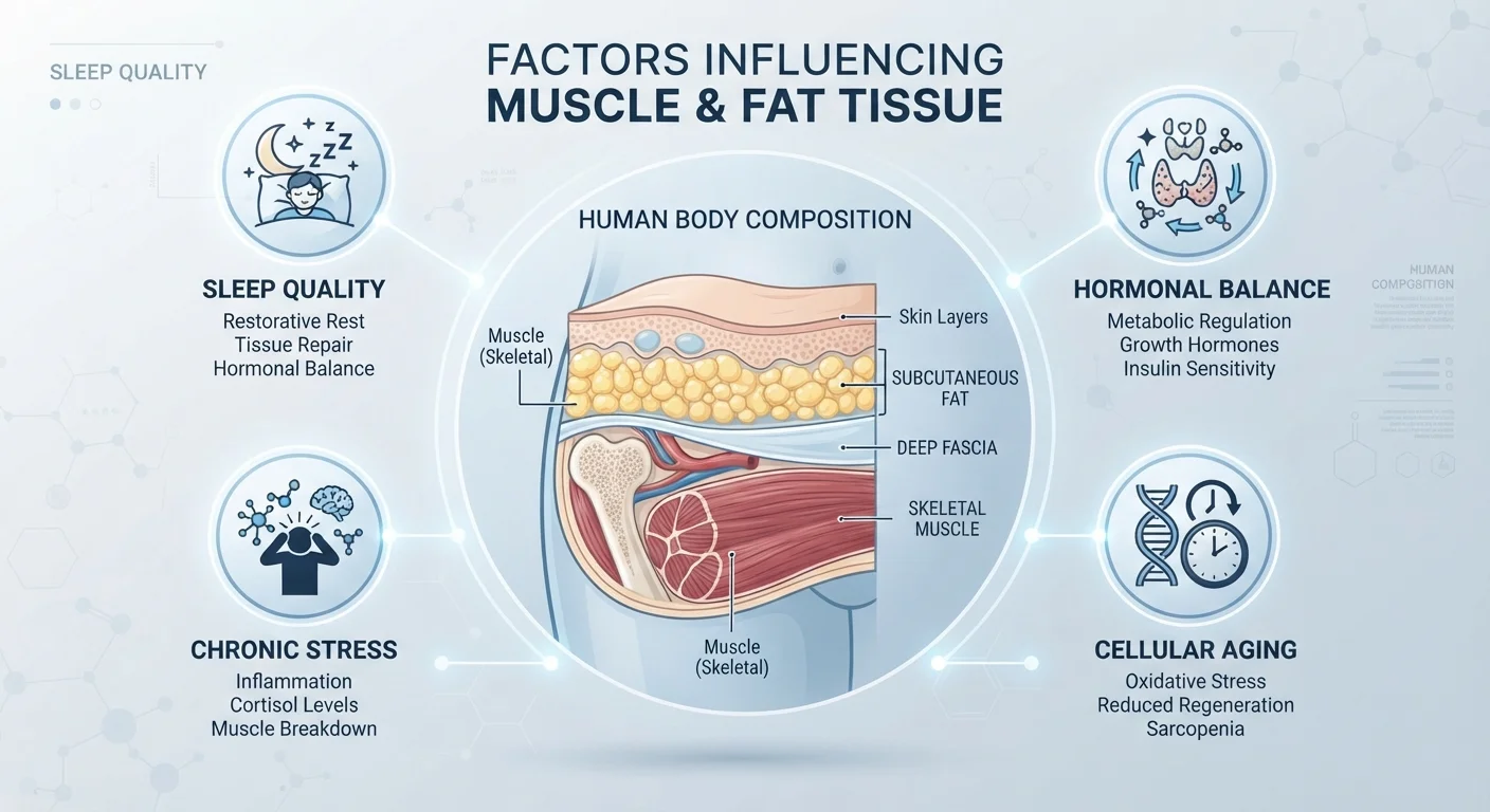 Factors That Influence Body Composition Beyond Diet and Exercise