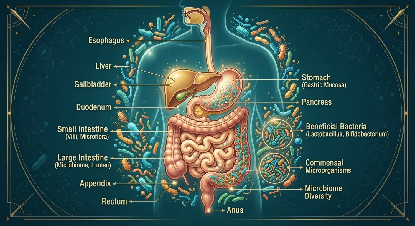 Gut Health and Aging: The Gut Microbiome's Role in Long-Term Vitality