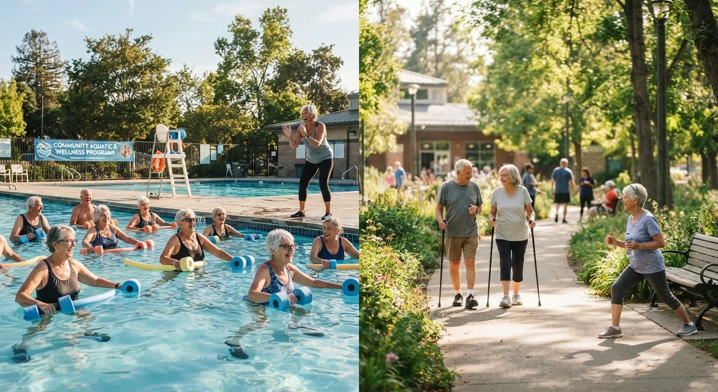 Low-Impact Exercise Options for Older Adults: A Side-by-Side Look