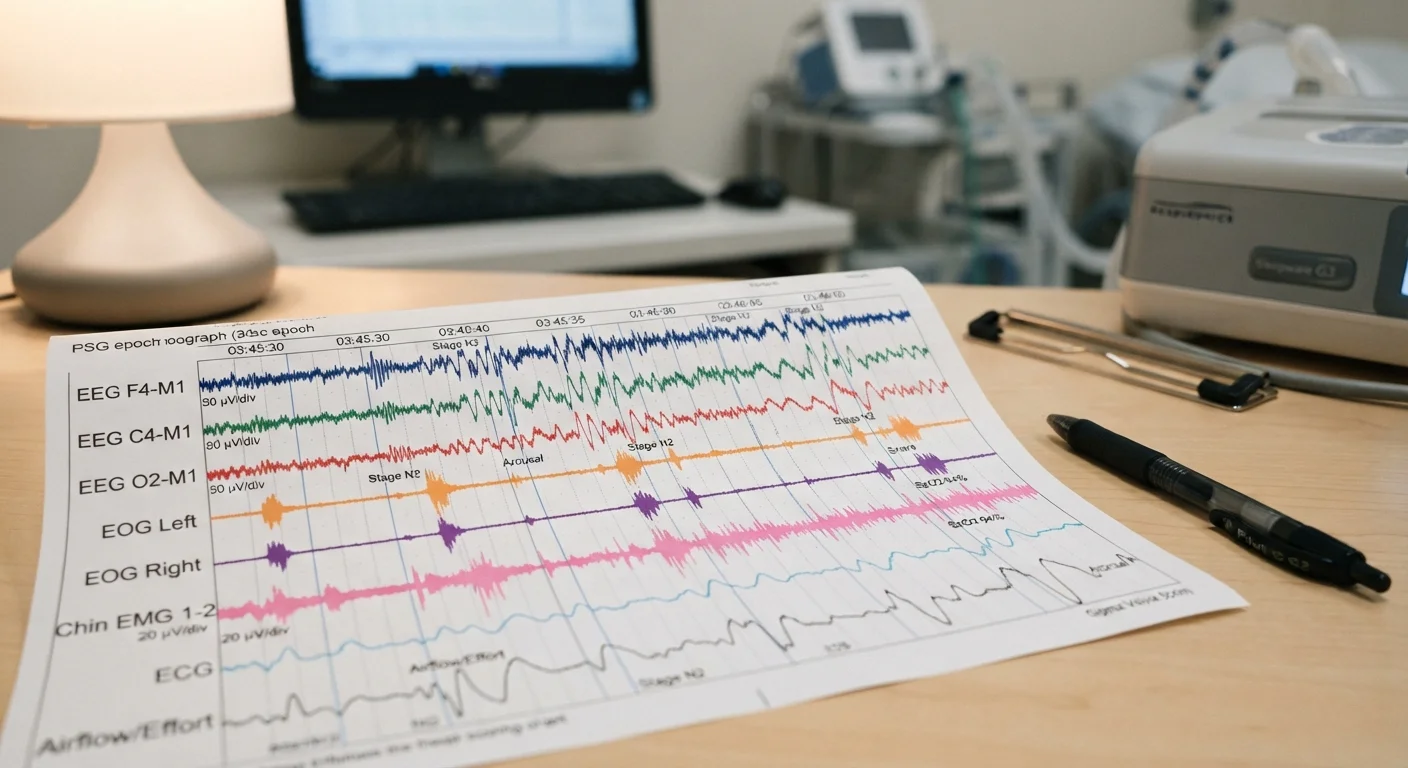 Reading a Sleep Study: A Plain-Language Walk Through Polysomnography