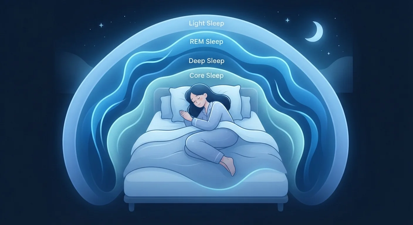 Sleep Stages Decoded: REM, Light, and Deep Sleep Explained