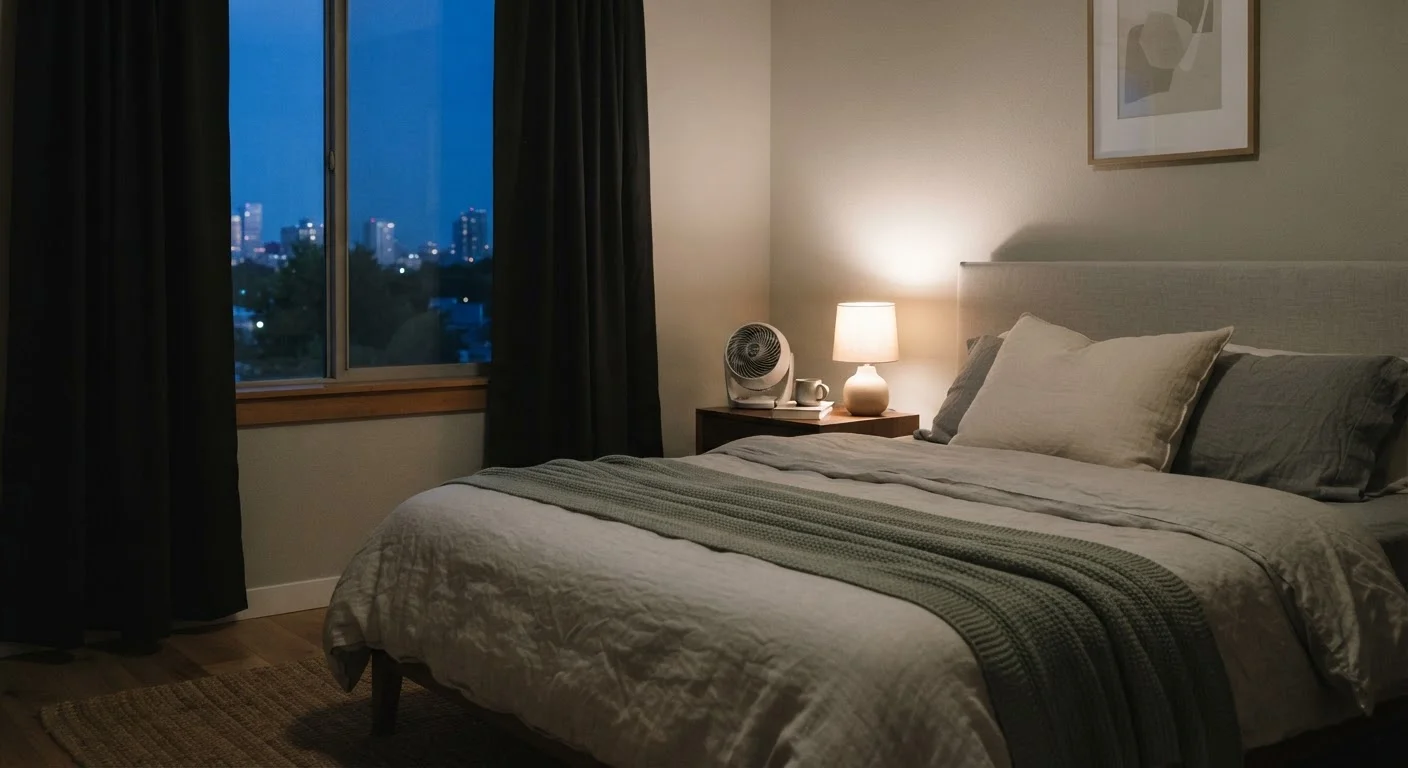 Temperature, Light, and Noise: Designing Your Bedroom for Better Sleep