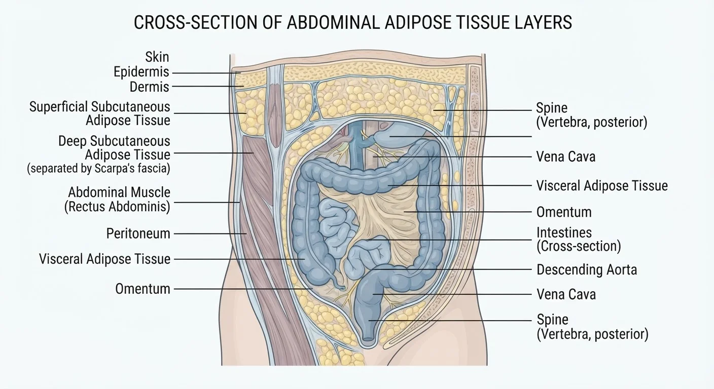 Visceral Fat vs. Subcutaneous Fat: What the Difference Means for Your Health
