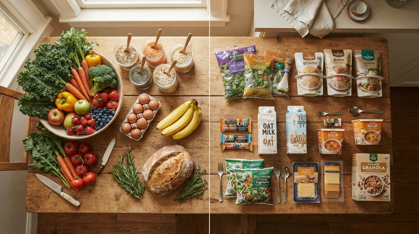 Whole Foods vs. Processed Foods: Finding an Honest Middle Ground