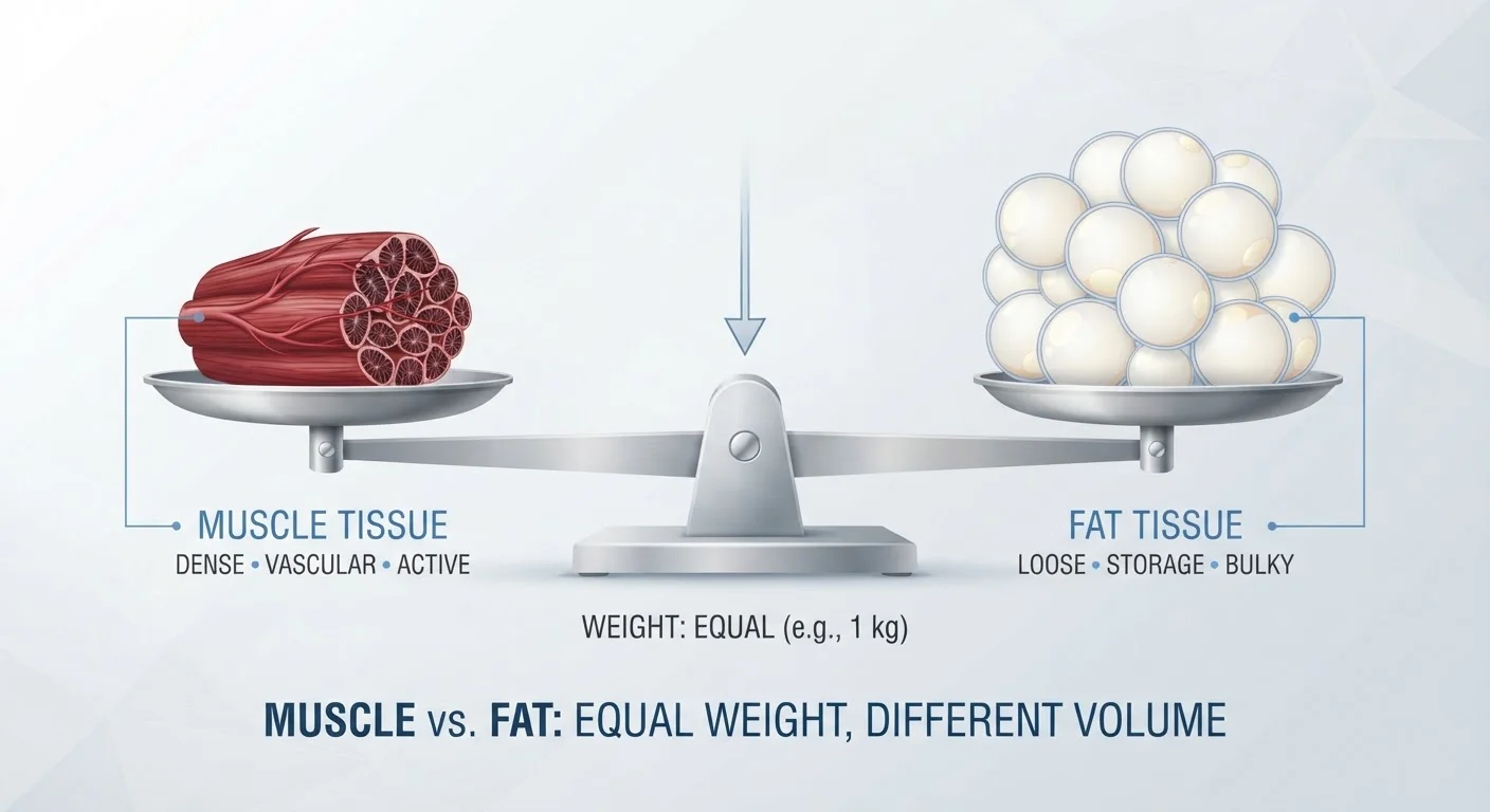 Why Your Body Composition Can Change Even When Your Weight Stays the Same